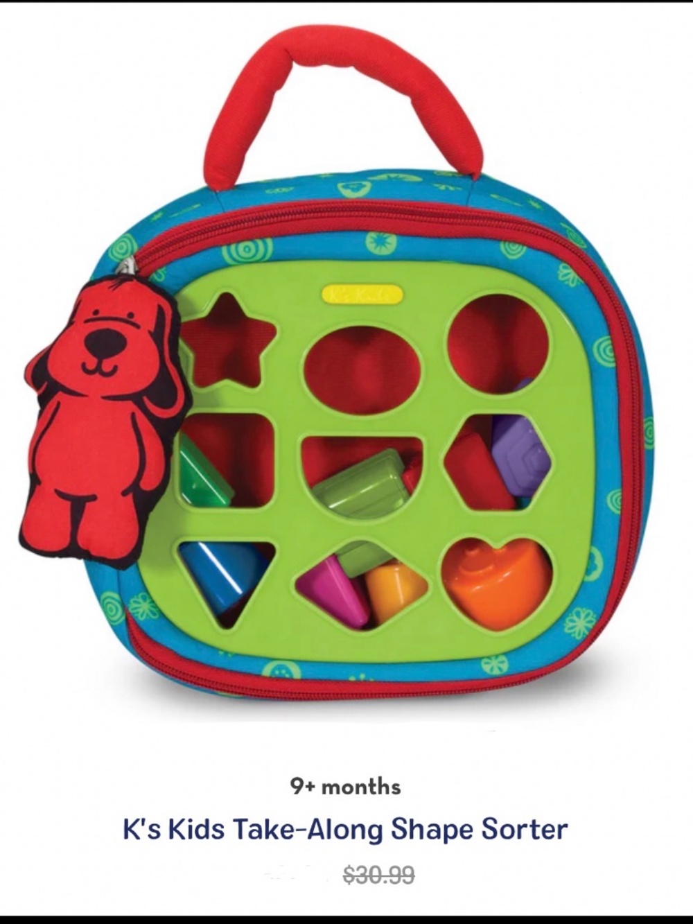 Kids Take-Along Shape Sorter